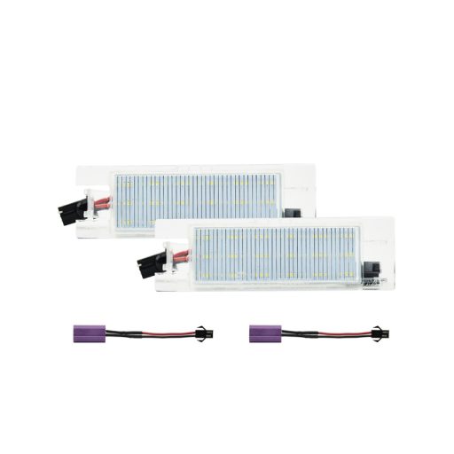 Kit 2 Modules Eclairage Led Plaque immatriculation Opel - TYPE 1