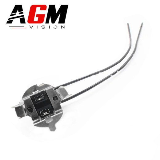 Conector bombilla H7 + Soporte Metálico Tipo 1