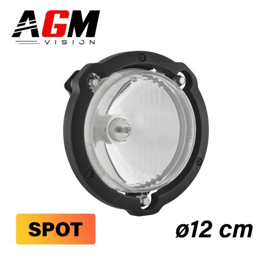 Rallye Fernscheinwerfer 12cm mit Rahmen