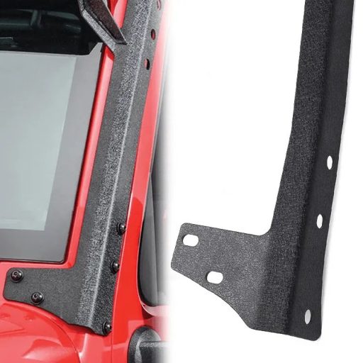 PACK 2 SUPPORTS BARRE LED JEEP WRANGLER