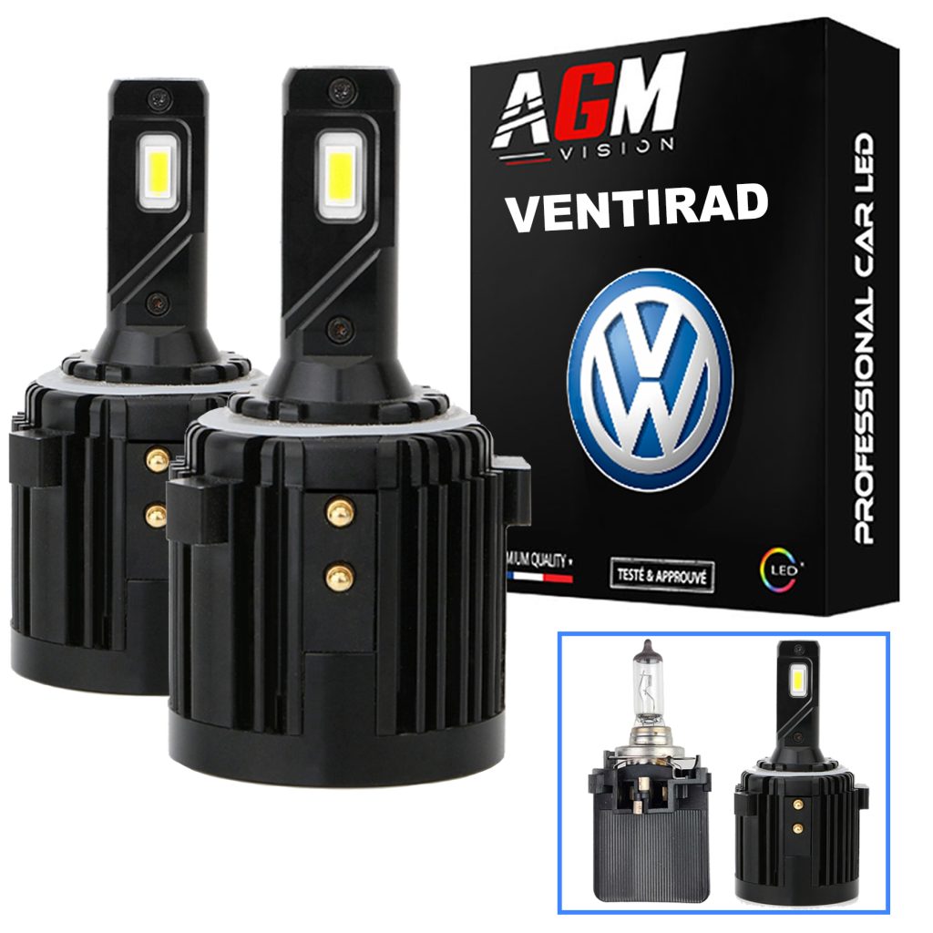 Kit Ampoules LED H7 VENTIRAD VOLKSWAGEN, Mercedes, Canbus Performant