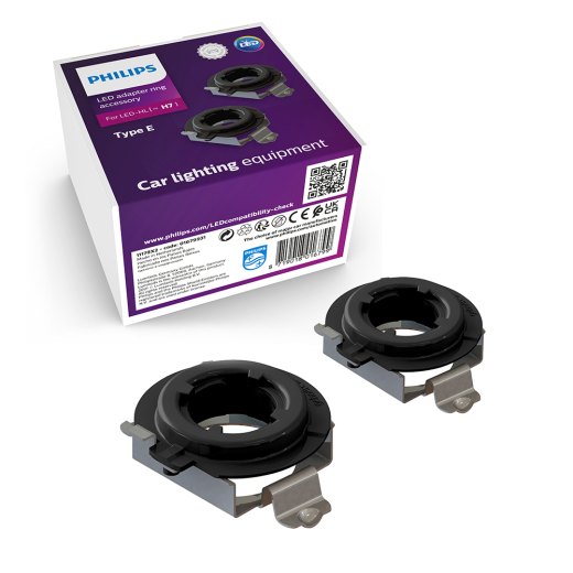 2x TYPE A 接続リング LED H7 - LED H7 PRO6001 フィリップス電球