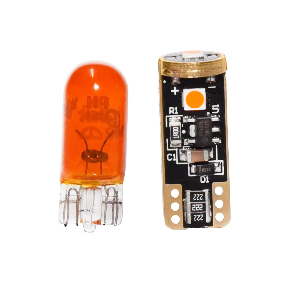 Ampoule LED T10-WY5W ROYAL (orange)