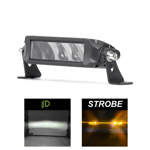 BARRA LED MOTO 17CM Anabbagliante + FLASH
