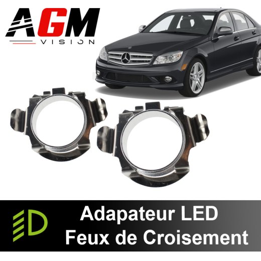 Pack 2 LED-adapters dimlichten Mercedes-Benz klasse C 2010-2014