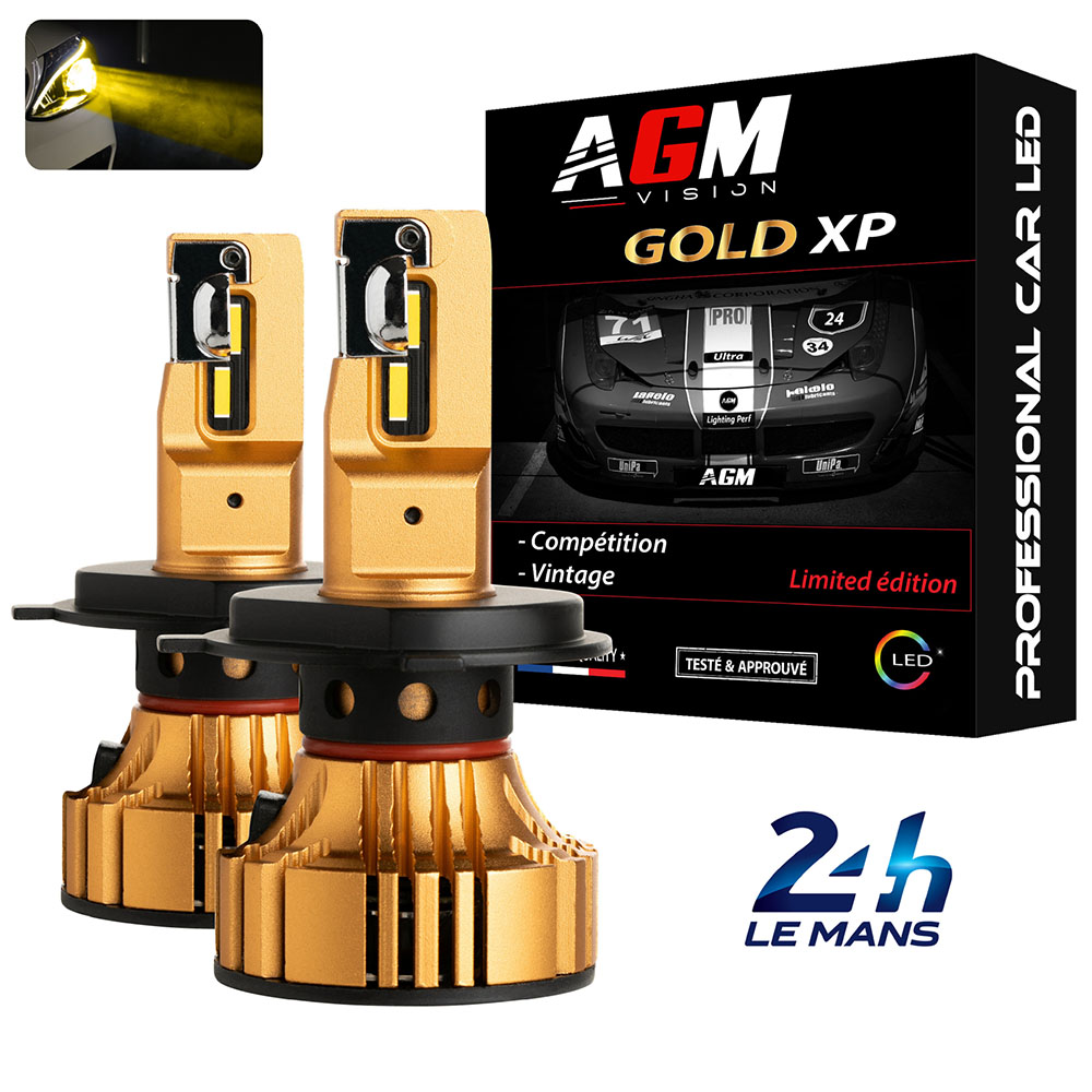 Kit Ampoules LED H4 GOLD XP