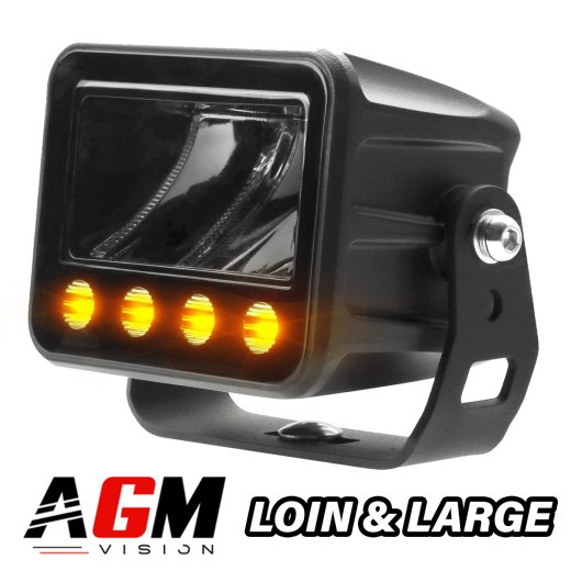 エッジレスLEDヘッドライト METEOR 40W + フラッシュ - ドライビング