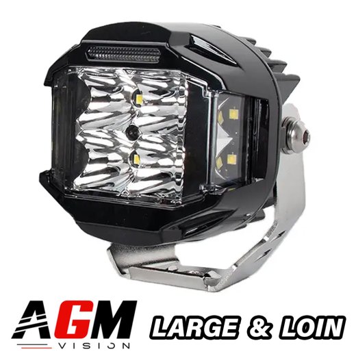 LEDスーパースポットライト 40W + ホワイトポジションランプ