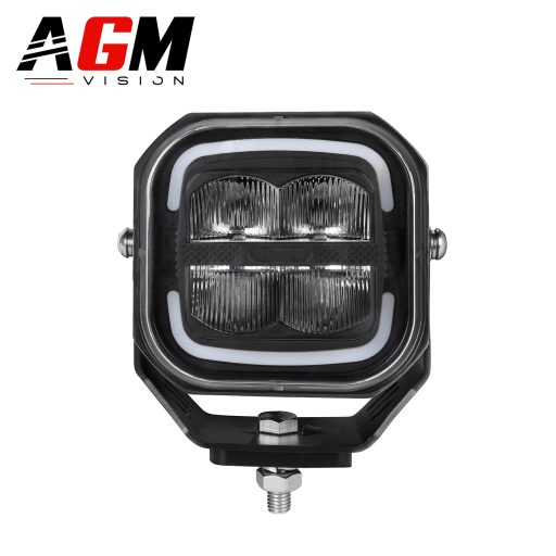 PHARE LED COSMO GX + VEILLEUSE DRL TRI-COLOR 80W