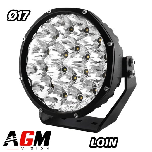 FARO DE LARGA DISTANCIA LED VX MASTER 90W -Ø17CM