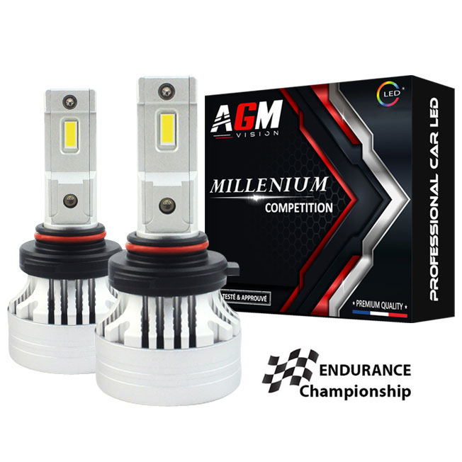 Kit Ampoules LED HB3 9005 MILLÉNIUM COMPÉTITION