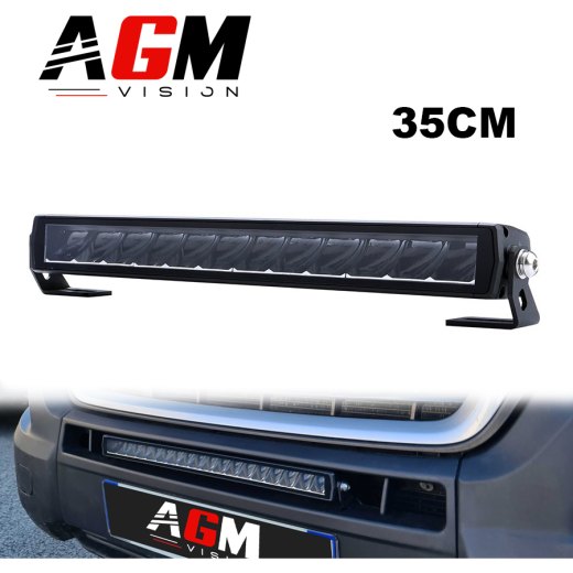 BARRA LED REFLECTA S6 EVO 35CM - LUNGA PORTATA E AMPIA - 72 WATT - 6000 LUMEN