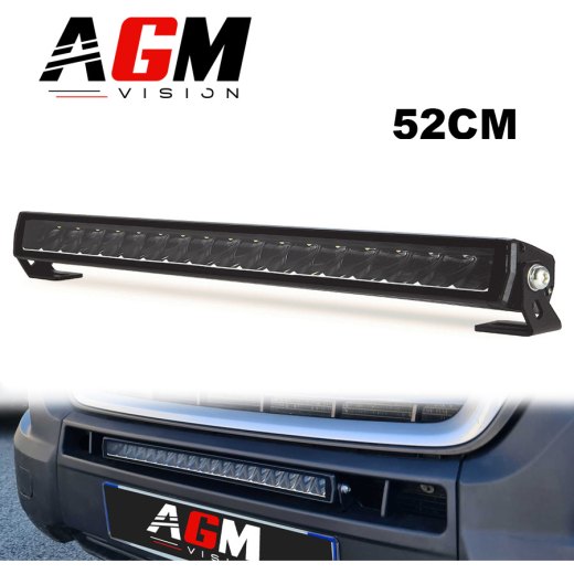 BARRE LED REFLECTA S6 EVO 52CM - LONGUE PORTÉE ET LARGE - 108 WATTS - 11 000 LUMENS