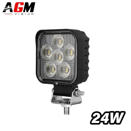 FAROL DE TRABALHO LED QUADRADO ST-PRO FLOOD 24W