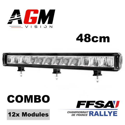 BARRA LED SLIM RACER COMBO 48CM