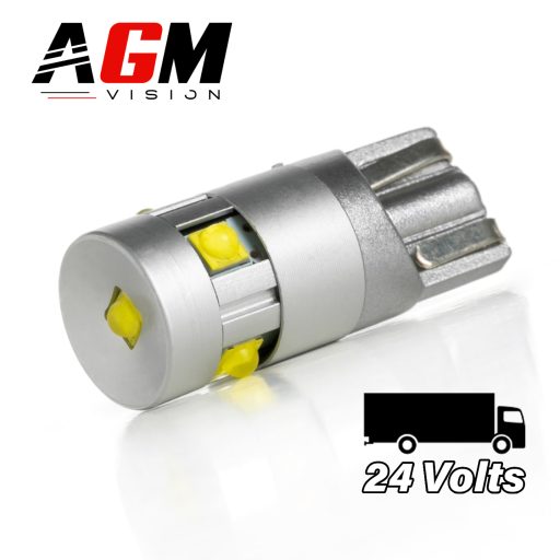 AMPOULE LED T10-W5W ENDURA BLANC, CAMION 24 VOLTS