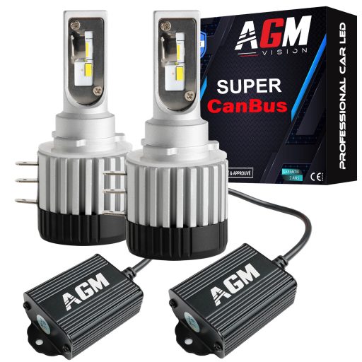 Kit Ampoules LED H15 SUPER CANBUS V2