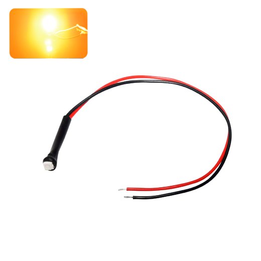 LED COM FIO (Laranja)