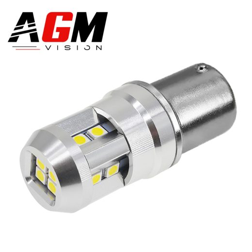 1157 Led Bulb White P21/5W 7528 2057 2357 1016 1034 Led Bulb Super Bright 1000 Lm PYJR Ac/Dc 10-30V With Projector For Back Up/Reverse Lights 1157 Bulb For Brake Tail Backup Signal Light - Boslla