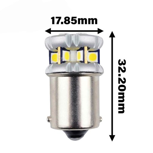 Ampoule LED R5W-R10W Mini Ultra Power Blanc 24 Volts Camion