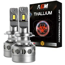 Kit ampoules LED H7 Thallium compétition 170W