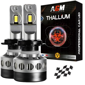Image de Kit ampoules LED H7 Thallium compétition 170W - V2