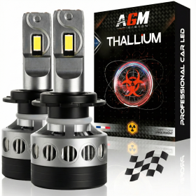 Image de Kit ampoules LED H7 Thallium compétition 170W - V2
