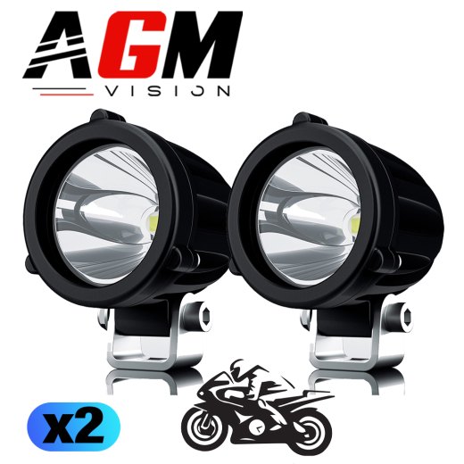 キット 2 ミニ LED バイク ラウンド スポットライト MD 20W