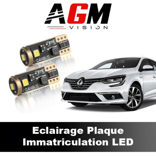 LED kentekenplaatverlichting set Renault Megane 4 2016 tot 2023