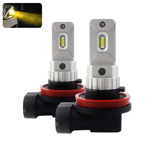 KIT ANGEL EYES BMW H8 GIALLO E90/E92/E81/X5 E70