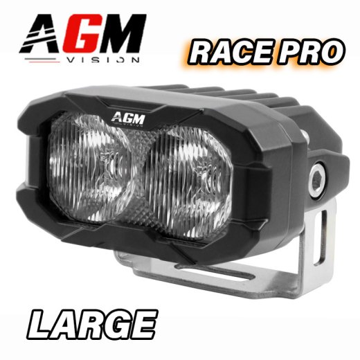 Mini LED Bar Race Pro Flood 30W + Orange Position Light