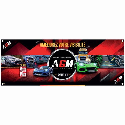 Advertising Banner: Improve Your Visibility AGM Vision