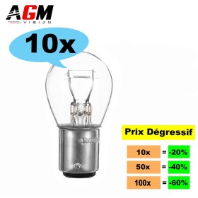 Image de Lot d'ampoules halogènes P21/5W STANDARD ST-PRO