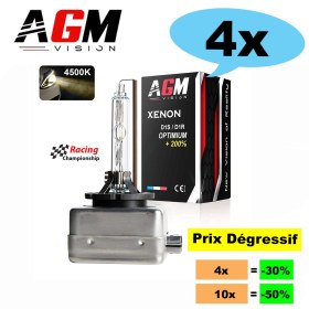 Image de Lot d'ampoules Xénon D1S OPTIMIUM +200% 4500K