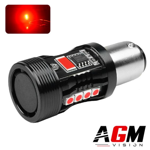 VORTEK LEDバルブ P21/5W-BAY15D（レッド）