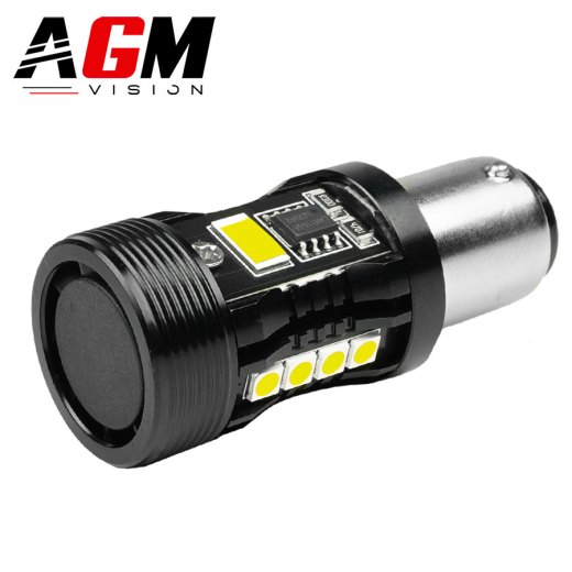 Lampadina LED P21W-BA15S VORTEK (Bianco)