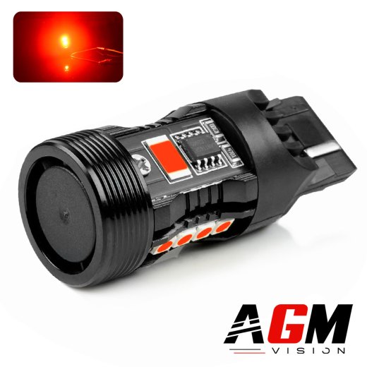 LEDバルブ T20 W21W 7440 VORTEK（レッド）