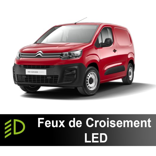 シトロエン ベルリンゴ 3 2018～2024用 LED ロービーム パック - 90ワット - 15300ルーメン