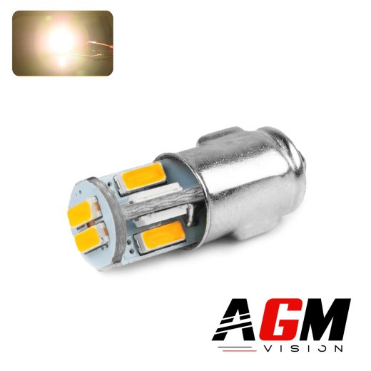 Lampadina LED BA7S ULTRA 360° (Bianco Caldo 4000K)