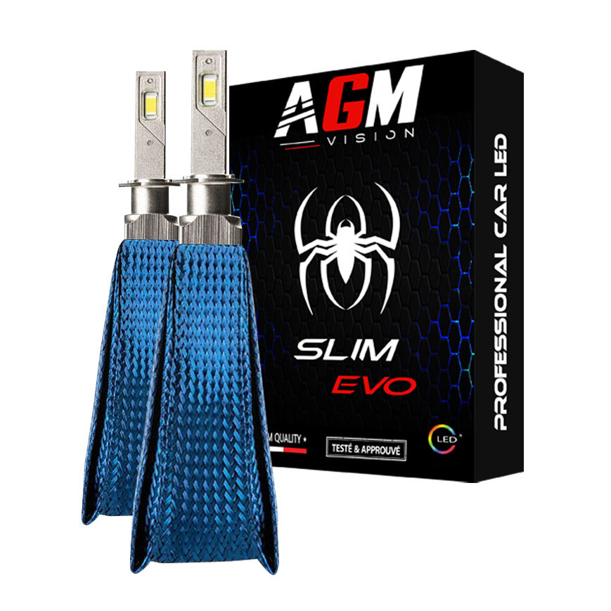 Kit Ampoules LED H1 SLIM EVO