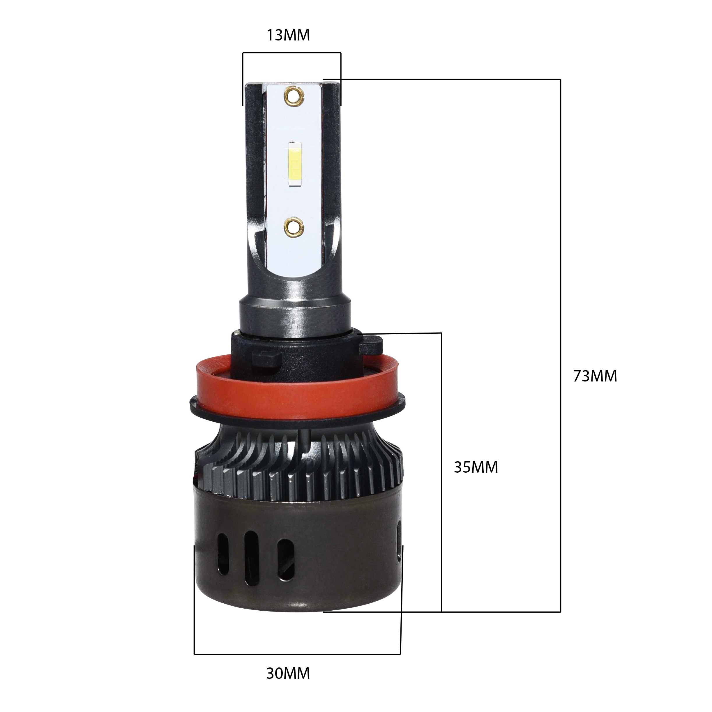 Kit Ampoules LED H8/H9/H11/H16 ACCESS BLEU GLACE