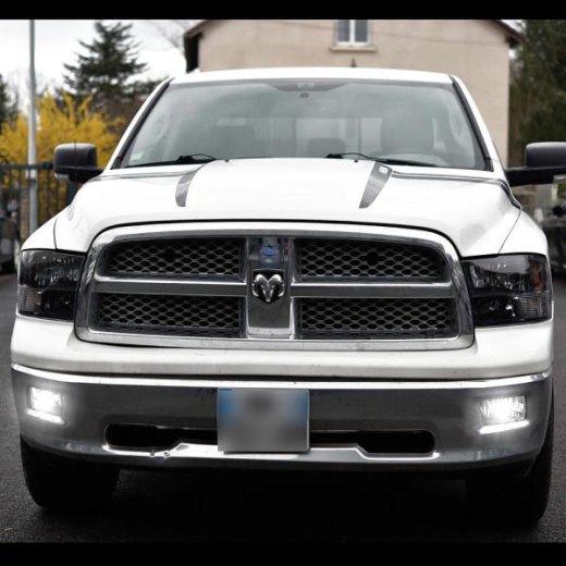 PACCHETTO LED Fari Fendinebbia Anteriori Dodge RAM MK4