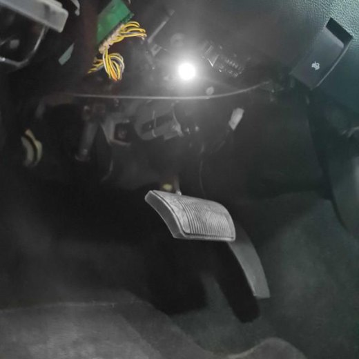 PACOTE LED Iluminação Tapete Dianteiro Dodge Ram MK4