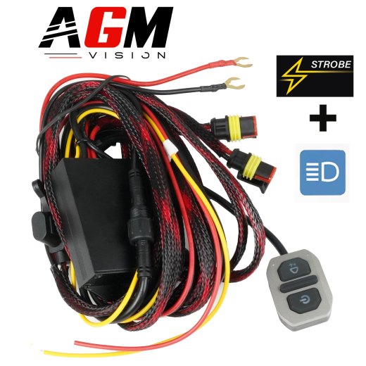 Cablaggio Moto per attivazione faro LED & stroboscopico