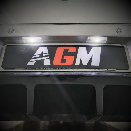 PACK LED Placa de Matrícula Renault Clio 4 de 2012 a 202