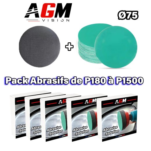 ヘッドライトリノベーション用アブレシブディスクコンプリートキット