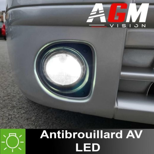 PACCHETTO LED Fendinebbia Anteriore Renault Clio 2 (A partire dal 2001/06)