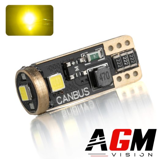 Ampoule LED T10-W5W ROYAL (Jaune 3000K)