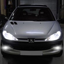 Ampoules LED antibrouillard avant Peugeot 206 (1998 à 2009)