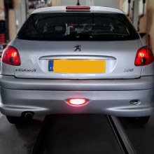 PACK LED Antibrouillard Arrière Peugeot 206 de 1998 à 2009